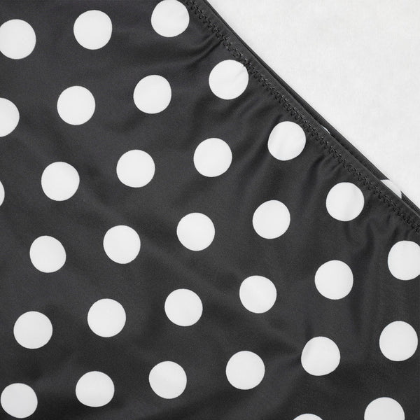 Red Polka Dots High Waisted Bikini Set